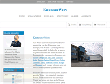 Tablet Screenshot of kierdorfwein.de
